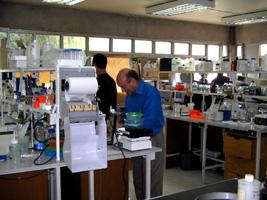 Laboratorio del Dr. Octavio Monasterio