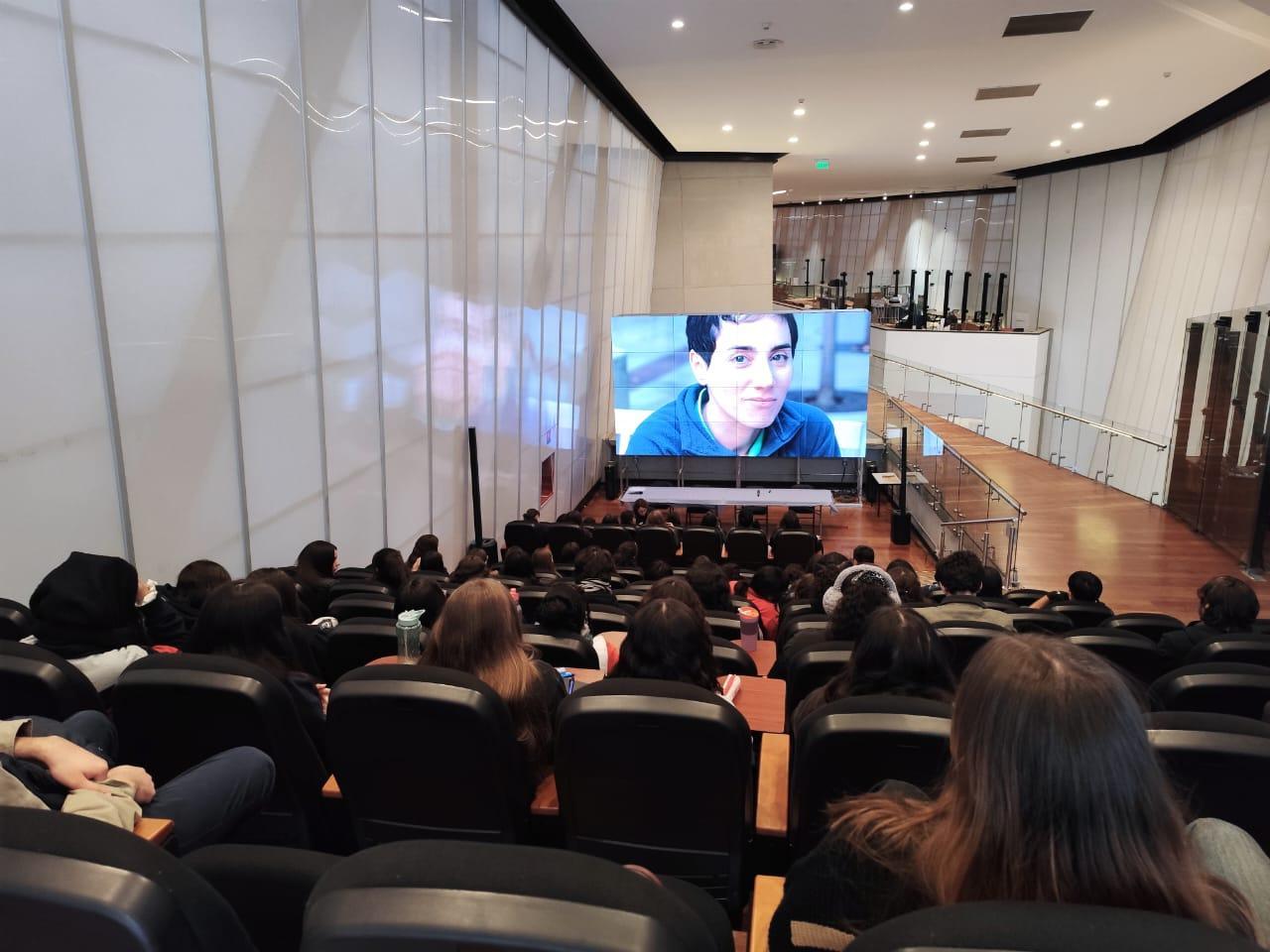 Plataforma Cultural de la Universidad de Chile fue sede de encuentro estudiantil por el Día de las Mujeres en las Matemáticas