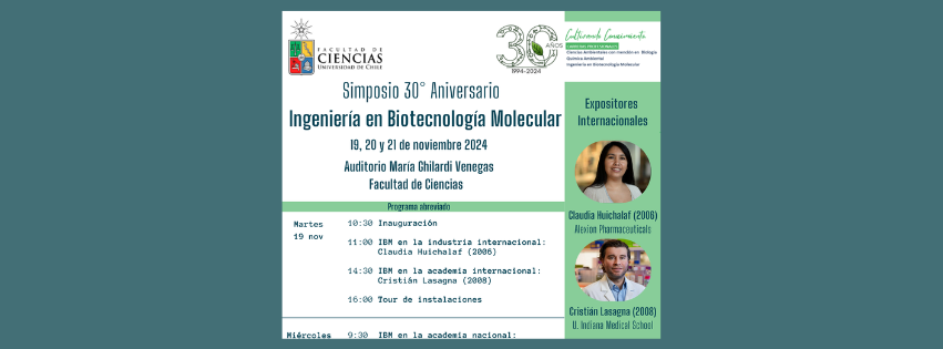 Simposio 30 años de Biotecnología Molecular