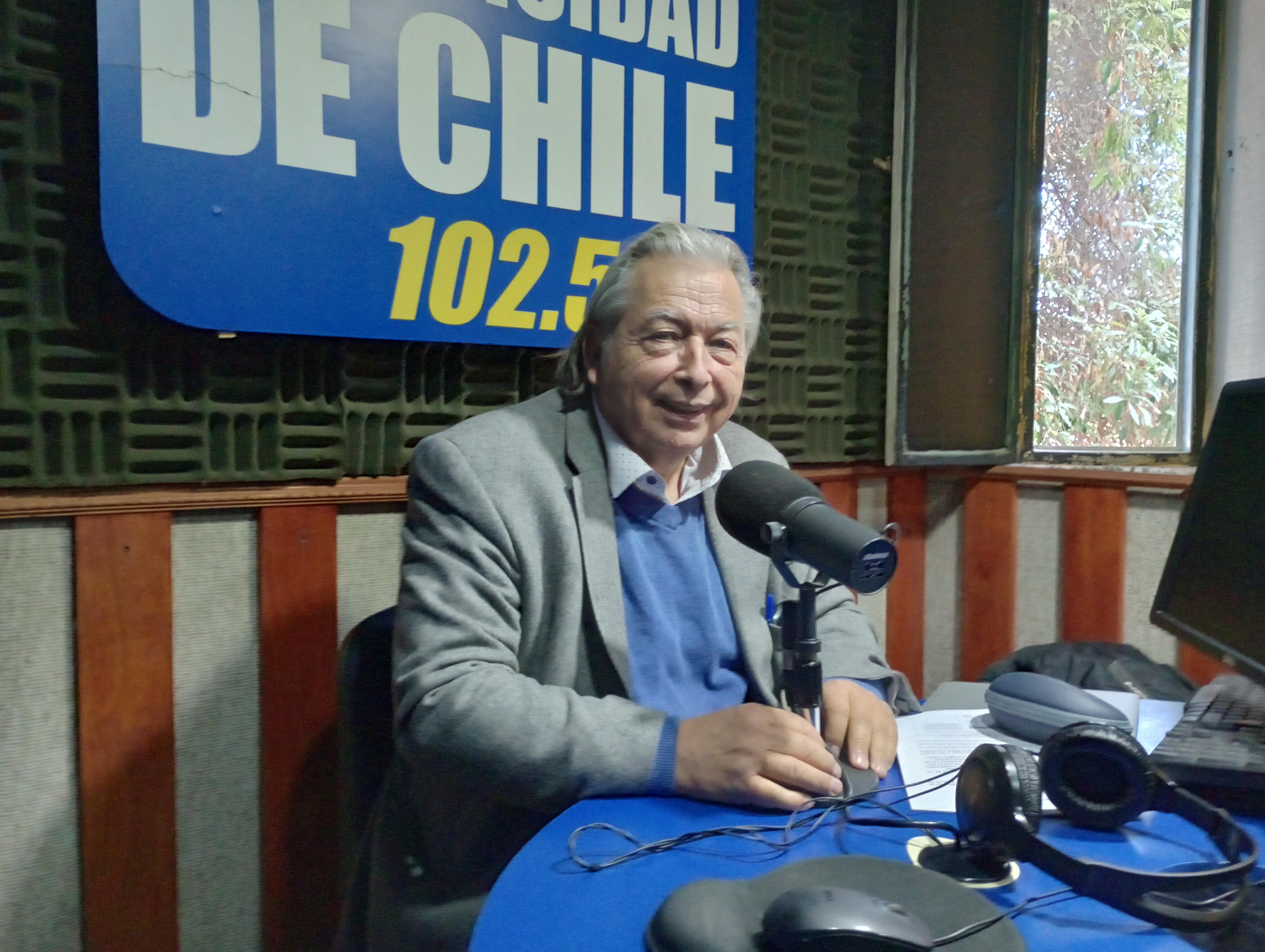Prof. Dr. Raúl Morales, decano de la Facultad de Ciencias de la Universidad de Chile