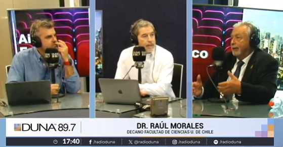 Dr. Raúl Morales conversa en Radio DUNA sobre el nuevo Centro de Estudios Cosmológicos