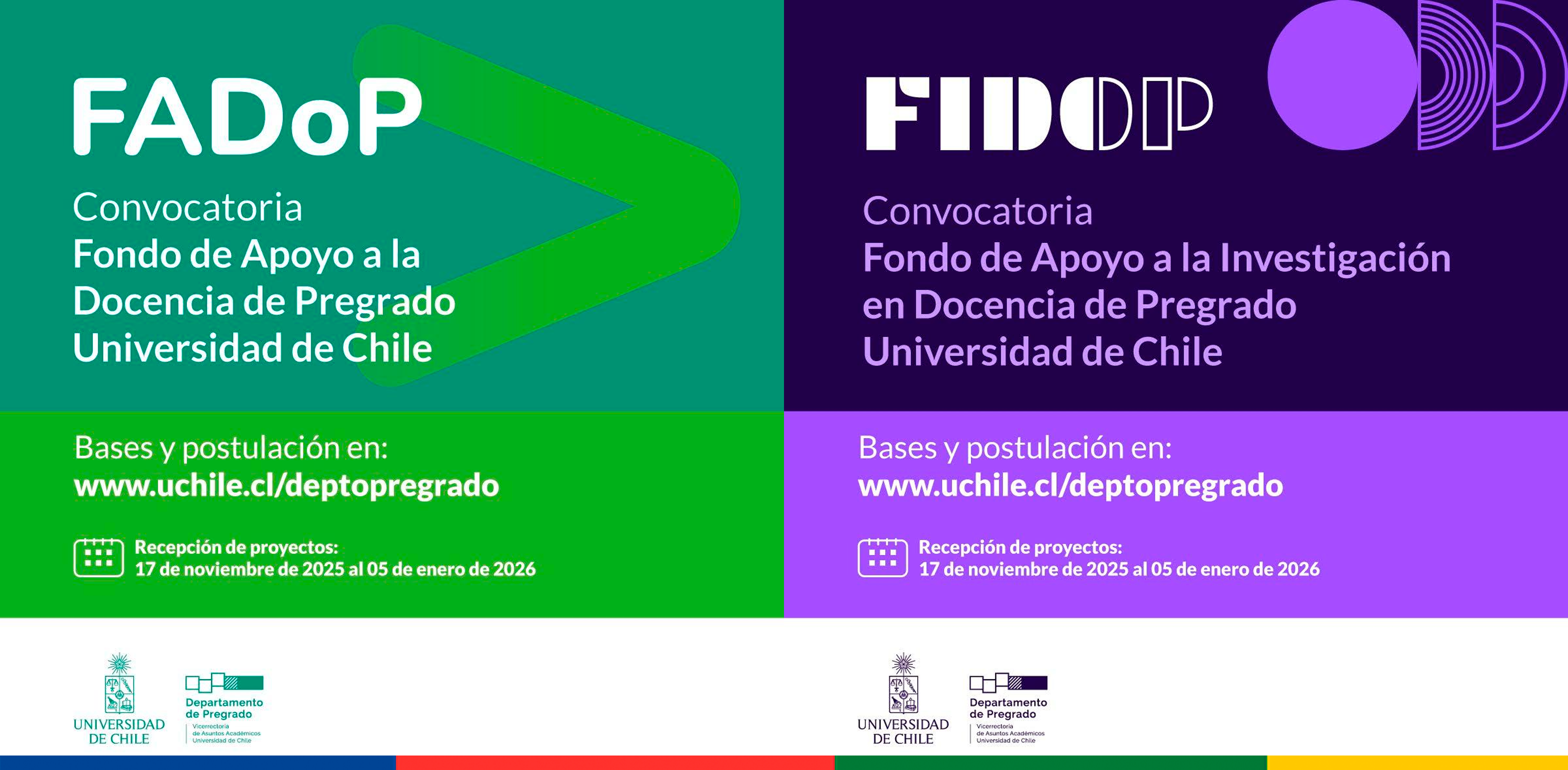 Postulaciones abiertas a las convocatorias FADOP - FIDOP 2025