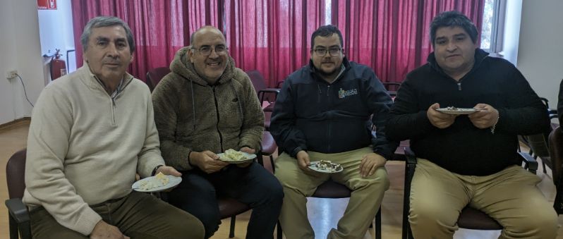 Despedida del Sr. Danilo Lizana, Contador Auditor de la Facultad de Ciencias