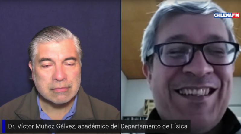 Dr. Víctor Muñoz en Imago Mundi: física de plasmas, redes complejas y divulgación científica