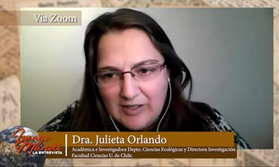 Dra. Julieta Orlando, Directora de Investigación de la Facultad de Ciencias